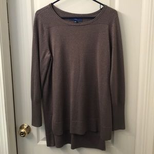 Apt 9 Dark Gray Sparkle Sweater